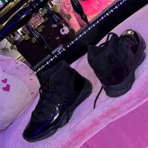 Jordan Black High-Top Sneakers